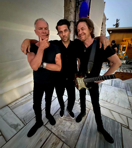 Sting 3.0 just before taking the stage at the Odeon of Herodus Atticus in Athens, Greece www.sting.c.jpg