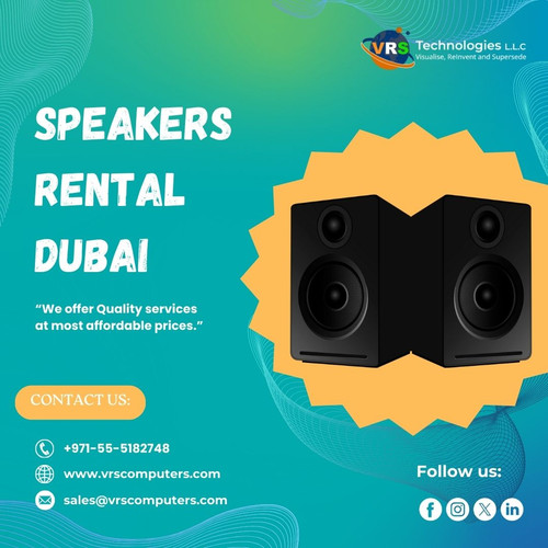 VRS Technologies LLC Offers comprehensive Speakers Rental Packages in Dubai. Simplify your event planning with VRS Technologies LLC. Our Speakers Rental in Dubai include all the equipment and services you need. Call us at +971-55-5182748 for details.

Visit: https://www.vrscomputers.com/computer-rentals/sound-system-rental-in-dubai/