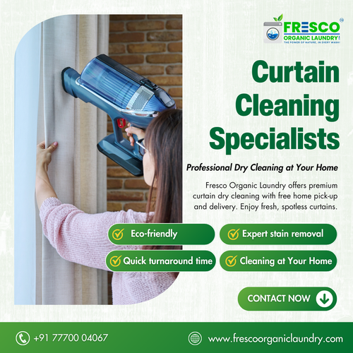Curtain Cleaning Specialists in Hyderabad