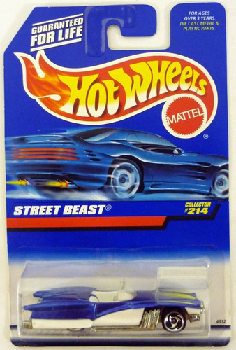 Машинка Hot Wheels Street Beast (Studebaker Plymouth) 1998 (#214) 4312.jpg