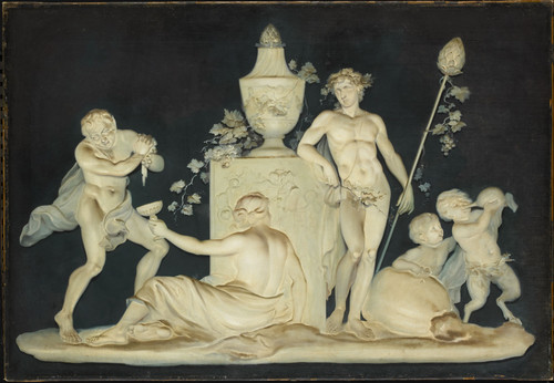 Dregt, Johannes van Сцена вакханалии, 1807, 96,5 cm х 140 cm, Холст, масло