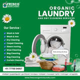 Fresco Organic Laundry and Dry Cleaning Services Free Pickup &amp; Drop