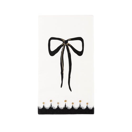 ELEGANT HALLOWEEN GUEST TOWELS BF24HLWN GT BKWT.png