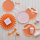 HAPPY HALLOWEEN PINK COCKTAIL NAPKINS BF24HLWN SN PK (5)