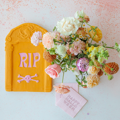 HAPPY HALLOWEEN PINK COCKTAIL NAPKINS BF24HLWN SN PK (6).png