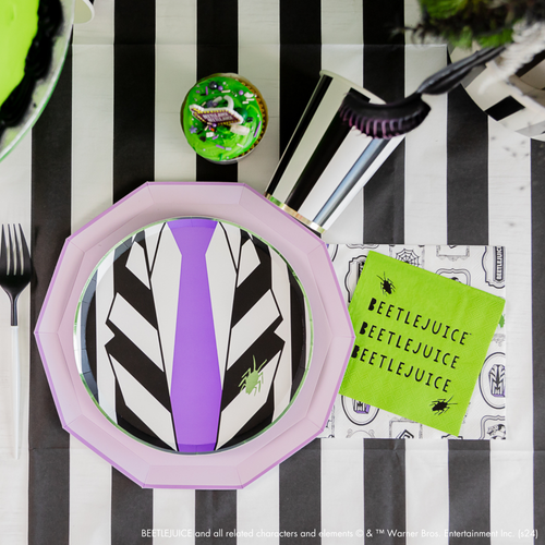 BEETLEJUICE X BONJOUR FETE LARGE NAPKINS WB24BTLJ LN MUL (5).png