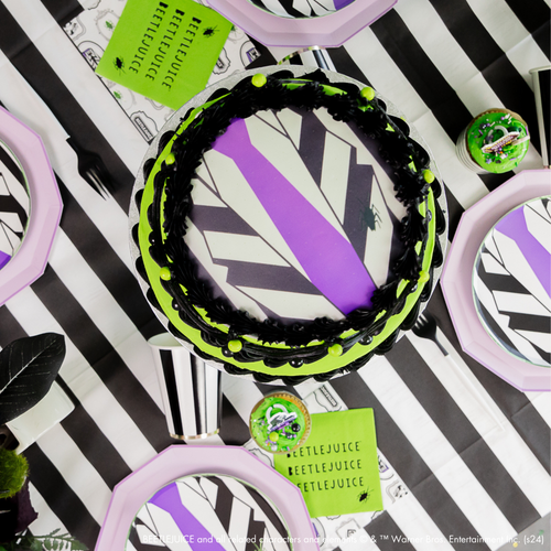 BEETLEJUICE X BONJOUR FETE SMALL NAPKINS WB24BTLJ SN GR (8).png
