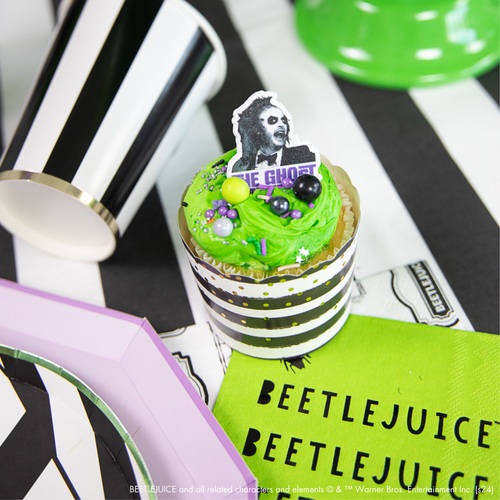 BEETLEJUICE X BONJOUR FETE SMALL NAPKINS WB24BTLJ SN GR (7).png