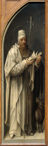 Meester van Alkmaar (окружение) Триптих Поклонение волхвов. Правая панель, 1550, 48,7 cm х 14,1 cm, 