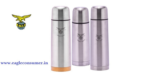 Purchase Eagle Consumer's Primo-Silver Steel Bottle Online.jpg