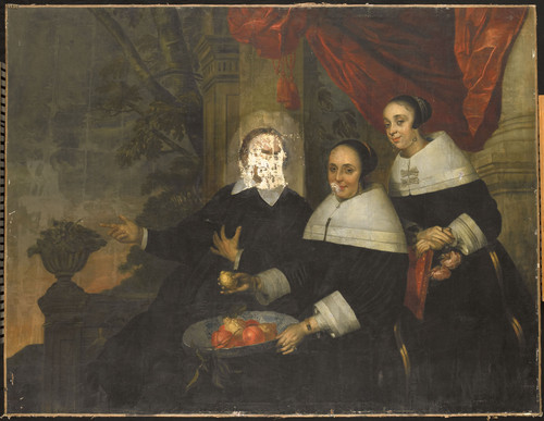 Merck, Jacob Fransz van der Семейный портрет, 1659, 151 cm х 195 cm, Холст, масло