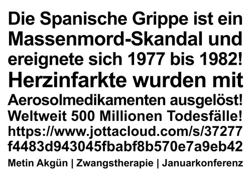 Spanische Grippe ist ein Massenmord Skandal und ereignete sich 1977 bis 1982.1