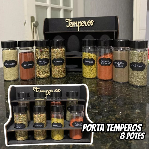Porta Temperos E Condimentos Luxo 8 Potes.jpg