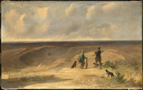 Tavenraat, Johannes Мистер Тавенраат поймал браконьера, 1860, 30,5 cm x 49 cm, Холст, масло