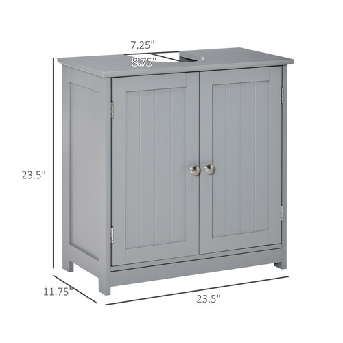 Pedestal Sink Storage Cabinet%2C Vanity Base Cabinet%2C Under Sink with U shape Cut Out and Adjustab.jpg