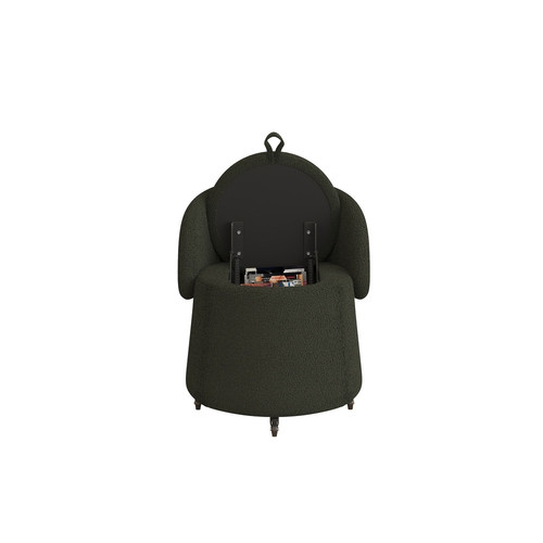 Multi functional stool can be moved for storage%2Cteddy fleece Bedroom and living room.jpg