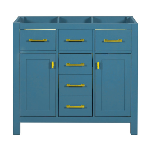 36%22 Bathroon Vanity without%2C Modern Freestanding Single Cabinet with 4 Drawers %26 2 Cabinets%2C.jpg