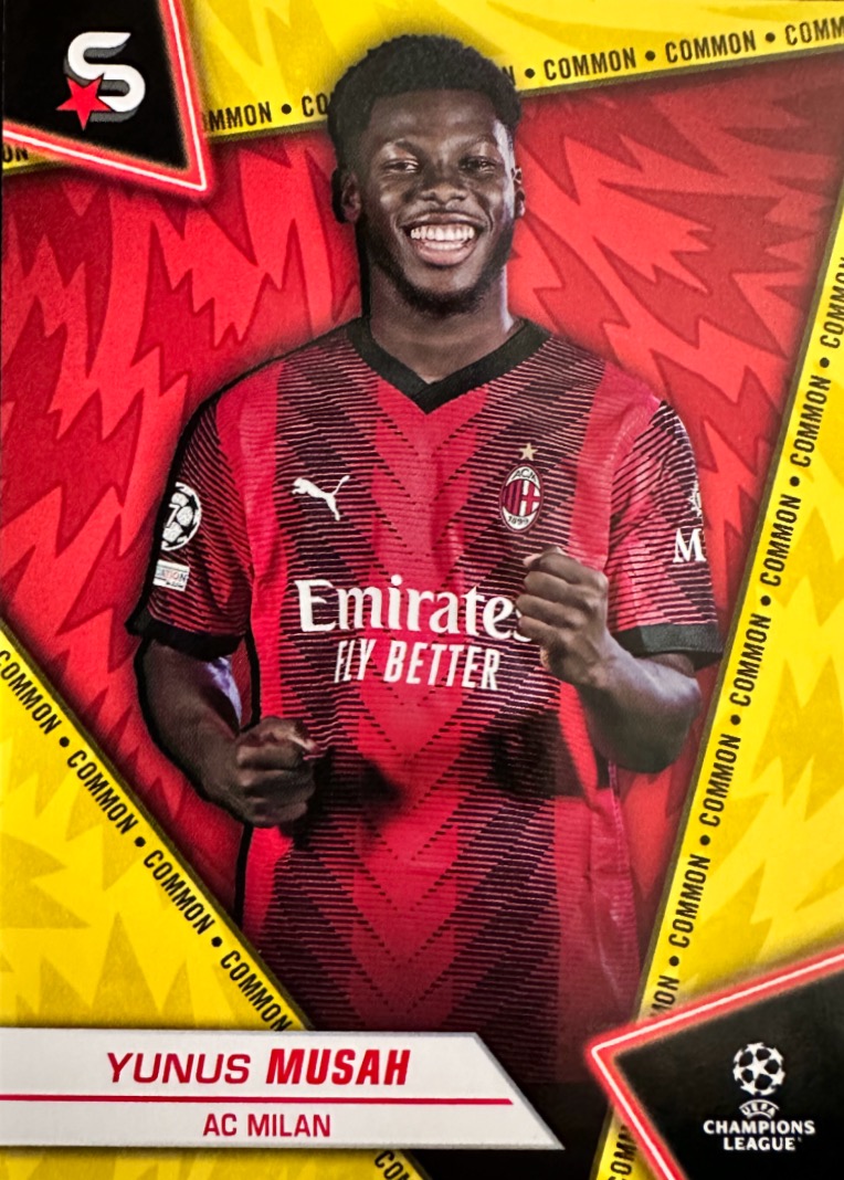 Superstars Champions League 2023/24 Topps - Scegli card Common Yellow Da 1 a 100 - Imagen 6 de 101
