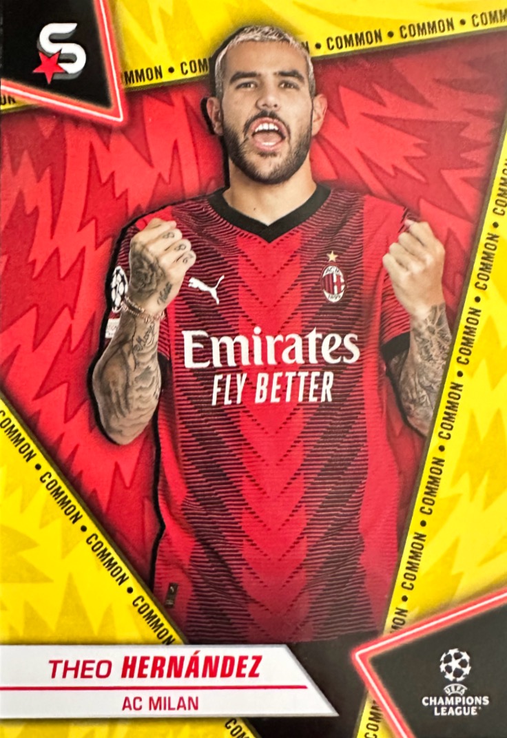 Superstars Champions League 2023/24 Topps - Scegli card Common Yellow Da 1 a 100 - Imagen 3 de 101