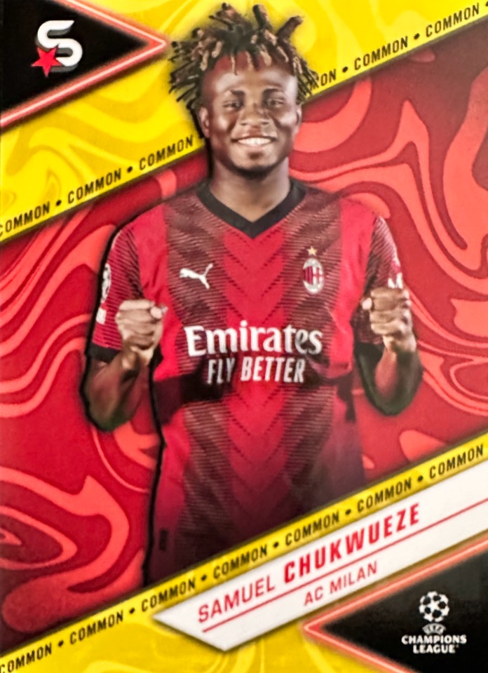 Superstars Champions League 2023/24 Topps - Scegli card Common Yellow Da 1 a 100 - Imagen 7 de 101