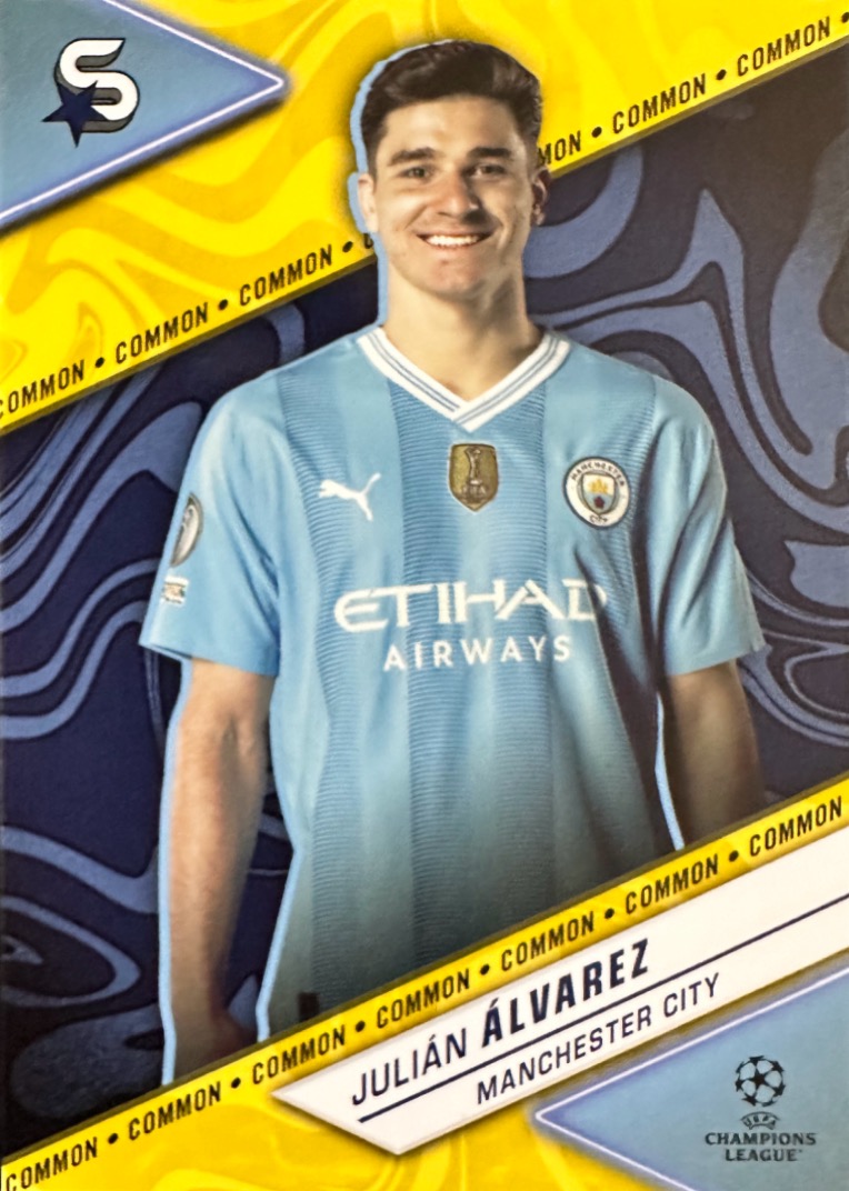 Superstars Champions League 2023/24 Topps - Scegli card Common Yellow Da 1 a 100 - Imagen 92 de 101