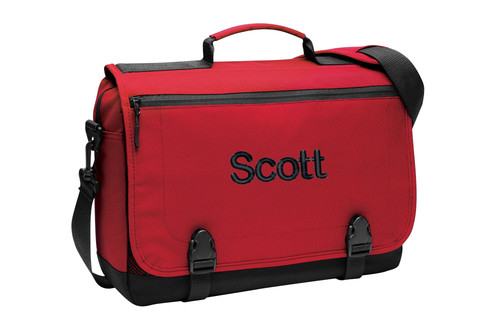 messanger laptop bag personalized BG304 chili red.jpg