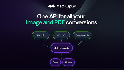 undefined Automate your image and PDF conversions with a single, powerful API