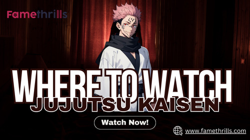 You can watch "Jujutsu Kaisen" on several streaming platforms. It's available on Crunchyroll, Funimation, and HBO Max. Check for regional availability, as it may vary by location. The series is also available for purchase on platforms like Amazon Prime Video and iTunes. Enjoy the thrilling action and supernatural battles! Read more about this here -https://famethrills.com/where-to-watch-jujutsu-kaisen/