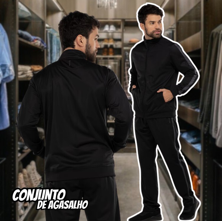 Conjunto de Agasalho Masculino Oxer Replayer