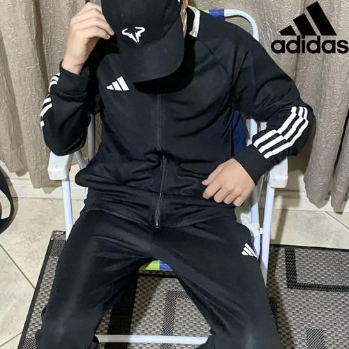 Agasalho Sereno Três Listras Aeroready adidas (2).jpg