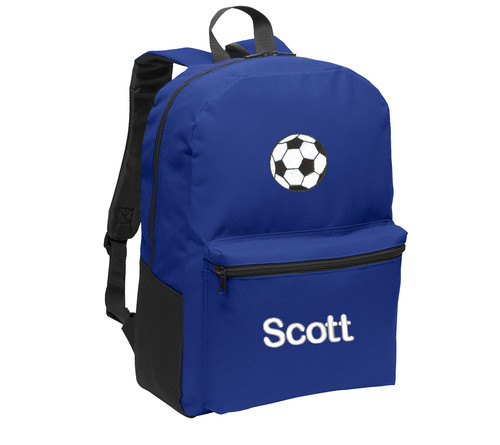 kids backpack bg203 personalized soccer blue.jpg