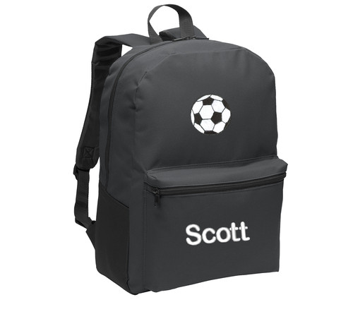 kids backpack bg203 personalized soccer charcoal.jpg