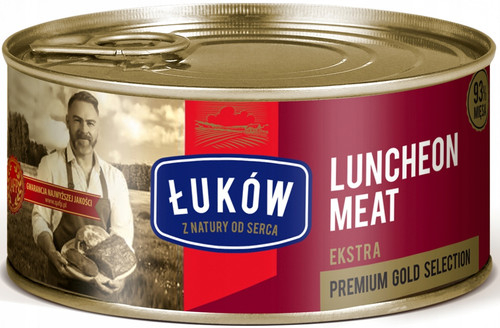 LUNCHEON MEAT konserwa wieprzowa Lukow 300g x6 EAN GTIN 5900842008194.jpg