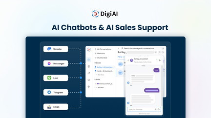 undefined An AI chatbot that can not only be your AI assistant, but also automate your online customer service