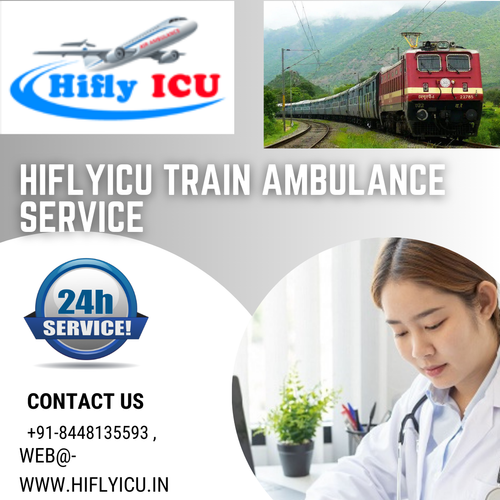Comfortable Hiflyicu Train Ambulance Service in Visakhapatnam.png