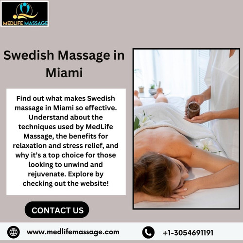 Swedish Massage in Miami