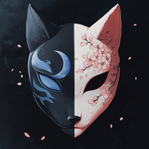 cypher221 a fox anbu mask worn by the top ninja of a village.png