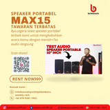 Rental Sound Portable Baretone Audio Premium untuk Event Besar!