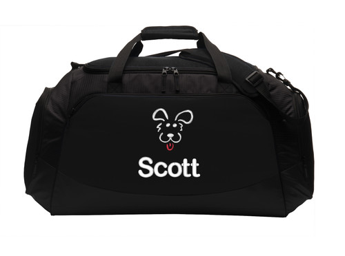 duffel bag large bg802 puppy dog black.jpg