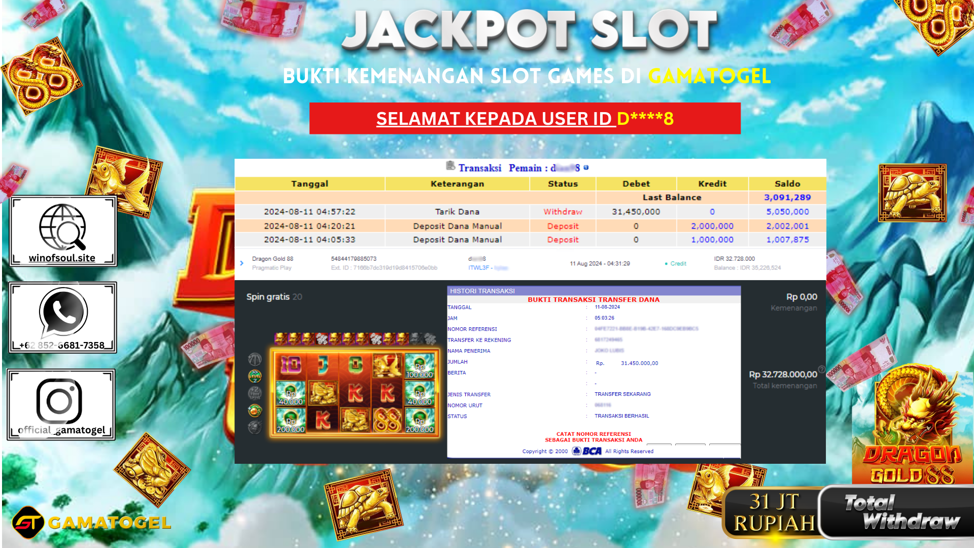 gamatogel-jackpot slot--dragon-gold-88-rp31450000- lunas -06-13-30-2024-08-11