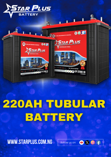 220ah Tubular Battery - Starplus Battery.png