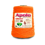 barbante apolo neon 6 4270 laranja neon