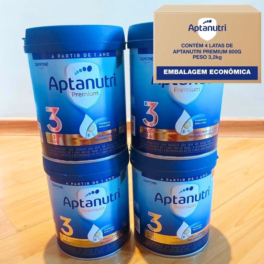 Aptanutri 3 Premium – Pack Com 4 unidades de 800g – 3,2kg