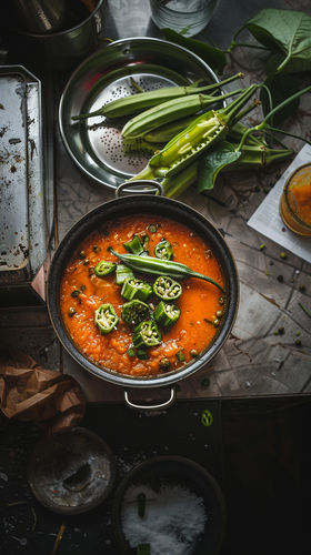 leonrud photo of natural self made tomato okra soup with okra ea3814c8 fe3c 44c8 92d5 d8c1c9e7d0ac 0.png