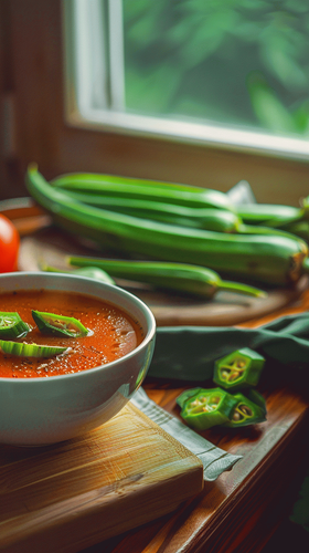 leonrud photo of natural self made tomato okra soup with okra ea3814c8 fe3c 44c8 92d5 d8c1c9e7d0ac 2.png