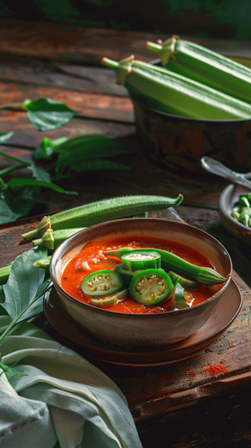 leonrud photo of natural self made tomato okra soup with okra f5ab046c 7385 4671 9eb3 080a0afa1044 2.png