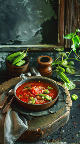 leonrud photo of natural self made tomato okra soup with okra f5ab046c 7385 4671 9eb3 080a0afa1044 3.png