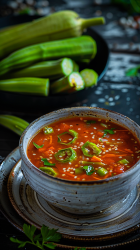 leonrud photo of natural self made tomato okra soup with okra f057aea6 7536 465a ba40 d0d0b3ec1b20 0.png