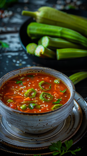 leonrud photo of natural self made tomato okra soup with okra f057aea6 7536 465a ba40 d0d0b3ec1b20 0.png
