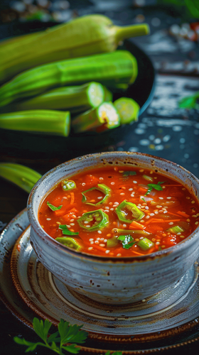 leonrud photo of natural self made tomato okra soup with okra f057aea6 7536 465a ba40 d0d0b3ec1b20 0.png